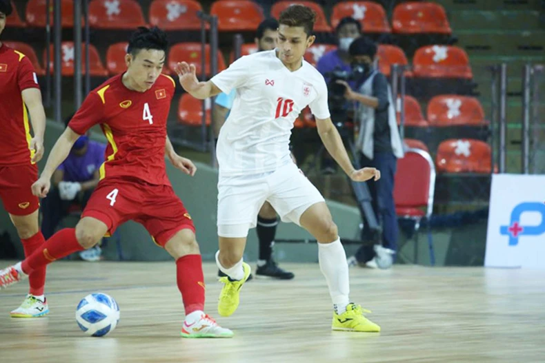 Đội tuyển futsal Việt Nam giành vé dự Vòng chung kết futsal châu Á 2022 -0