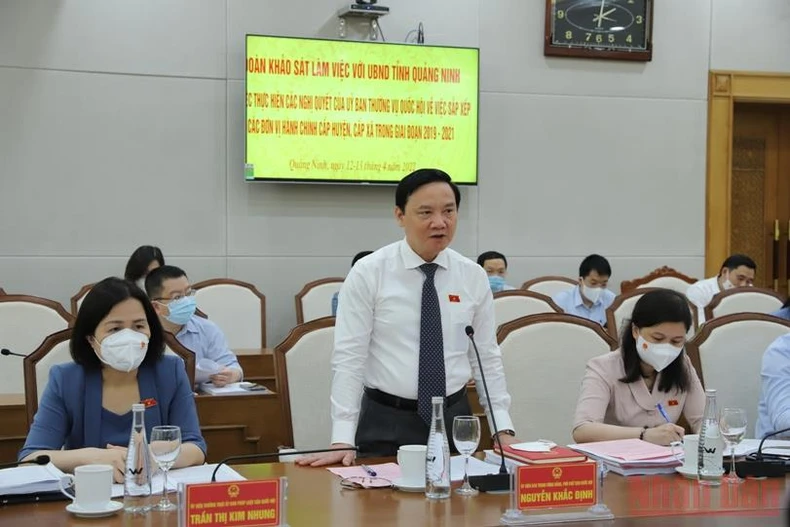 Quảng Ninh là mô hình mẫu về sắp xếp các đơn vị hành chính cấp huyện, cấp xã -0
