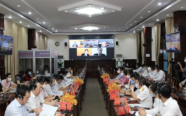 Tỉnh Bình Phước và Tổng Công ty Becamex IDC tổ chức hội nghị trực tuyến xúc tiến đầu tư Thái Lan -0
