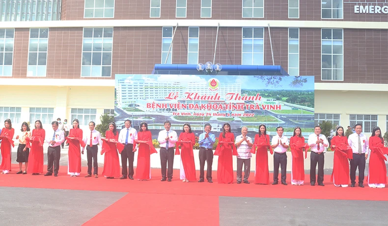 Trà Vinh khánh thành bệnh viện đa khoa quy mô 700 giường bệnh -0
