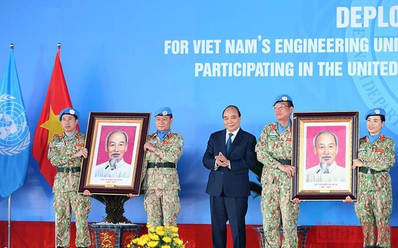 Chủ tịch nước chúc lực lượng thực hiện nhiệm vụ gìn giữ hòa bình Liên hợp quốc “chân cứng đá mềm”, “ra quân thắng lợi” -0