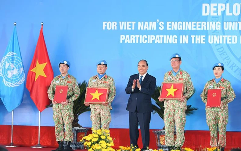Chủ tịch nước chúc lực lượng thực hiện nhiệm vụ gìn giữ hòa bình Liên hợp quốc “chân cứng đá mềm”, “ra quân thắng lợi” -0