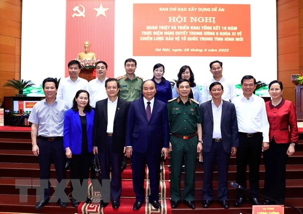 Tổng kết 10 năm thực hiện “Chiến lược bảo vệ Tổ quốc trong tình hình mới” -0