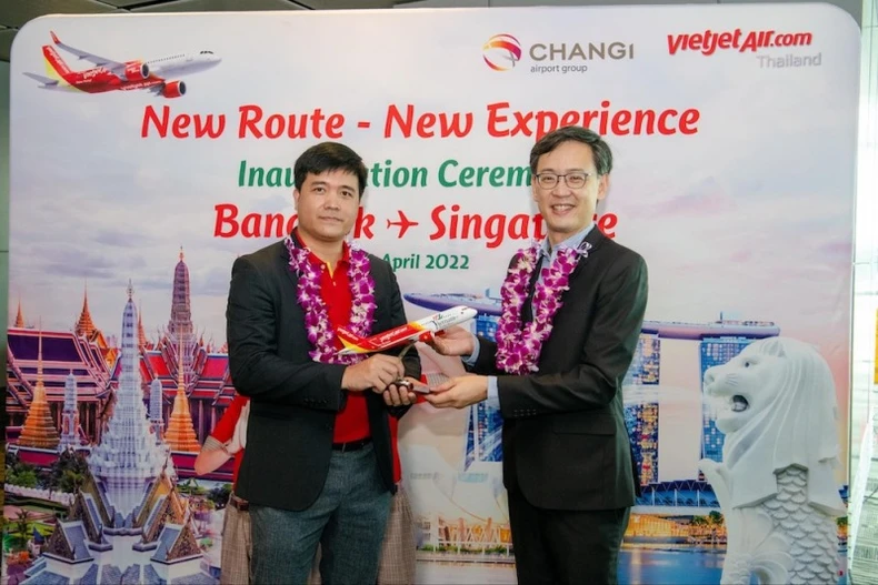 Vietjet Thái Lan khai trương đường bay Bangkok-Singapore -0