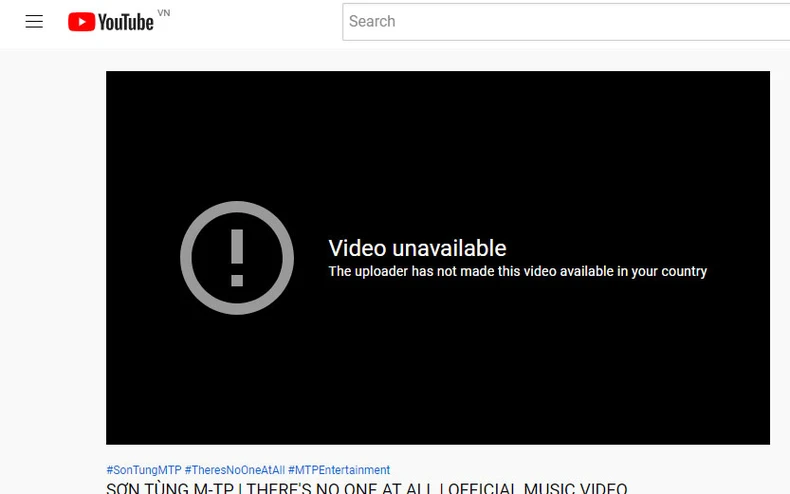 Sơn Tùng M-TP xin lỗi khán giả và ngưng phát hành MV “There’s no one” -0