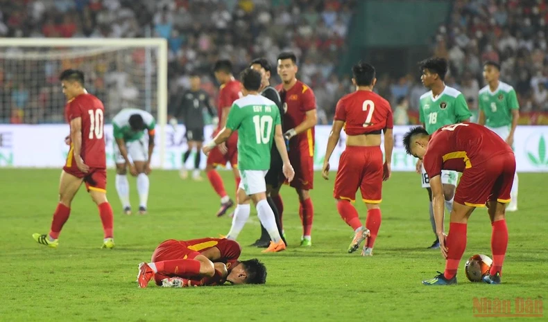 Những khoảnh khắc ấn tượng trong chiến thắng 3-0 của U23 Việt Nam trước Indonesia -0