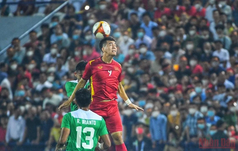 (Hiệp 1) U23 Việt Nam 0-0 U23 Indonesia: Áp lực từ những phút đầu -1