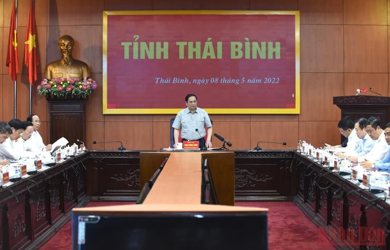Thủ tướng Phạm Minh Chính thăm và làm việc tại Thái Bình -6