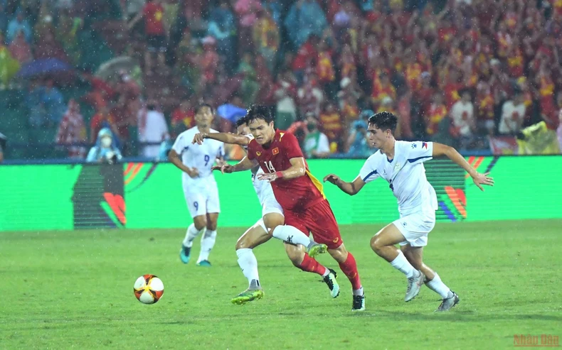 Những pha bóng đáng chú ý trong trận U23 Việt Nam - U23 Philippines -0