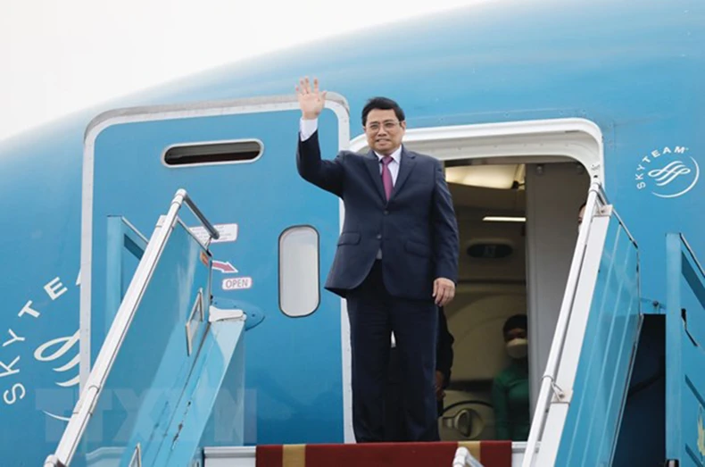 Thủ tướng lên đường dự Hội nghị Cấp cao đặc biệt ASEAN-Hoa Kỳ -0