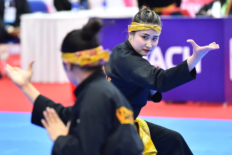 Bài biểu diễn mang về tấm huy chương Vàng đầu tiên cho Pencak Silat Việt Nam tại SEA Games 31 -3