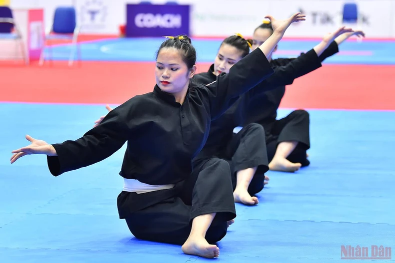 Bài biểu diễn mang về tấm huy chương Vàng đầu tiên cho Pencak Silat Việt Nam tại SEA Games 31 -5