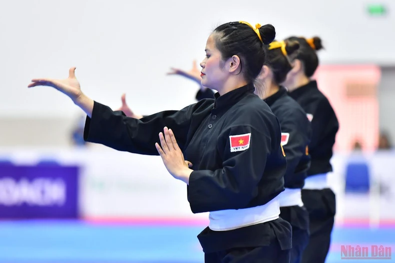 Bài biểu diễn mang về tấm huy chương Vàng đầu tiên cho Pencak Silat Việt Nam tại SEA Games 31 -6
