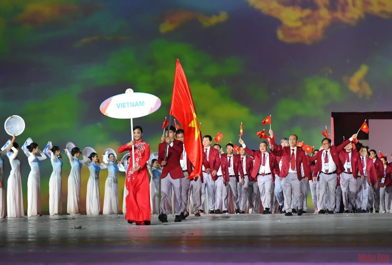 Những hình ảnh ấn tượng trong Lễ khai mạc SEA Games 31 -0