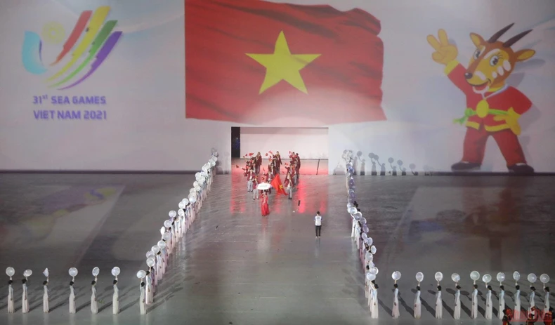 Những hình ảnh ấn tượng trong Lễ khai mạc SEA Games 31 -0