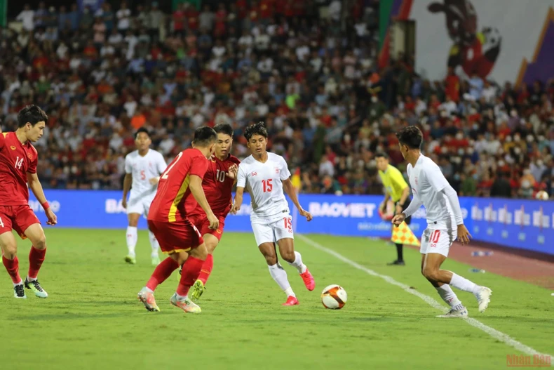 (Hiệp 1) U23 Việt Nam 0 - 0 U23 Myanmar: Đội hình củng cố sức mạnh -0