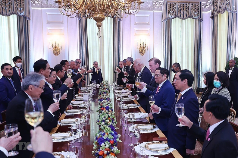 Thủ tướng Phạm Minh Chính dự chiêu đãi của Tổng thống Hoa Kỳ Joe Biden -3