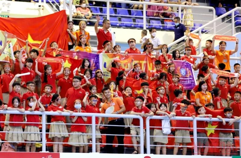 Đội tuyển bóng chuyền nữ Việt Nam giành chiến thắng 3-1 trước Indonesia -0