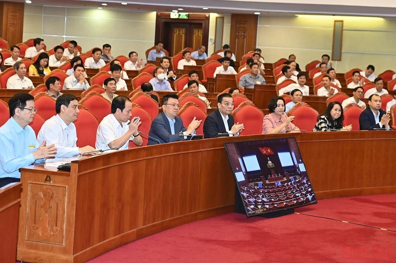 Hình ảnh Hội nghị quán triệt và triển khai thực hiện Nghị quyết của Bộ Chính trị -0