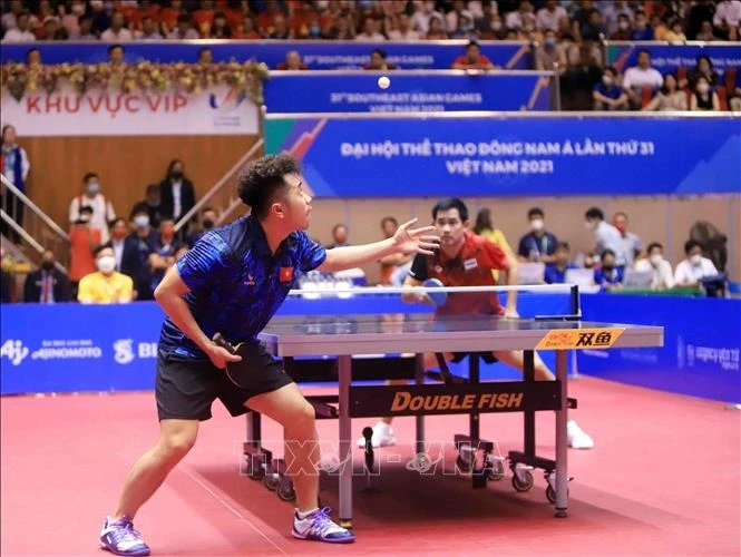 Bóng bàn: Nguyễn Đức Tuân giành Huy chương Vàng đơn nam -0