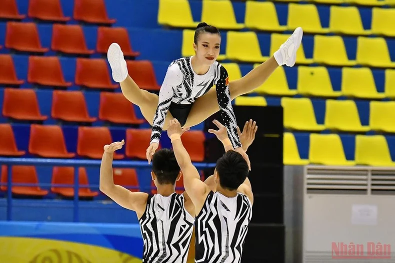 Đội tuyển aerobic Việt Nam hướng tới kỳ SEA Games thành công -0