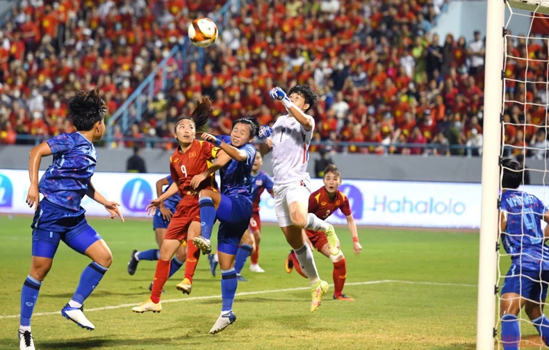 Những khoảnh khắc ấn tượng trận chung kết bóng đá nữ SEA Games 31 Việt Nam-Thái Lan -0