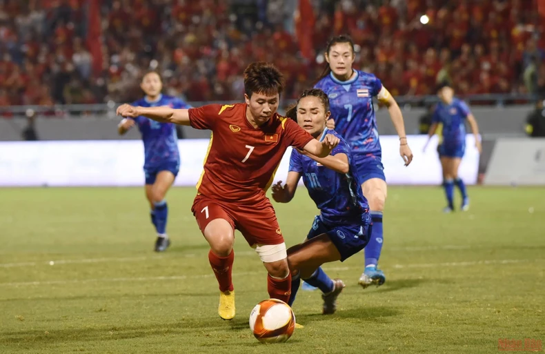 Những khoảnh khắc ấn tượng trận chung kết bóng đá nữ SEA Games 31 Việt Nam-Thái Lan -0