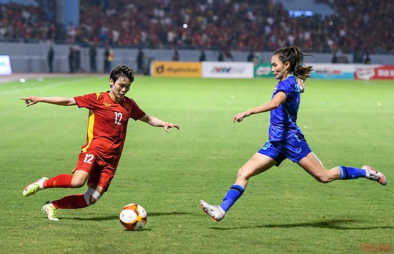 Thắng thuyết phục Thái Lan, tuyển Việt Nam giành Huy chương Vàng bóng đá nữ SEA Games -2