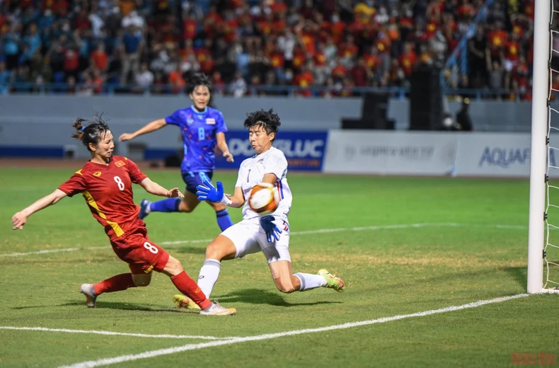 Thắng thuyết phục Thái Lan, tuyển Việt Nam giành Huy chương Vàng bóng đá nữ SEA Games -3