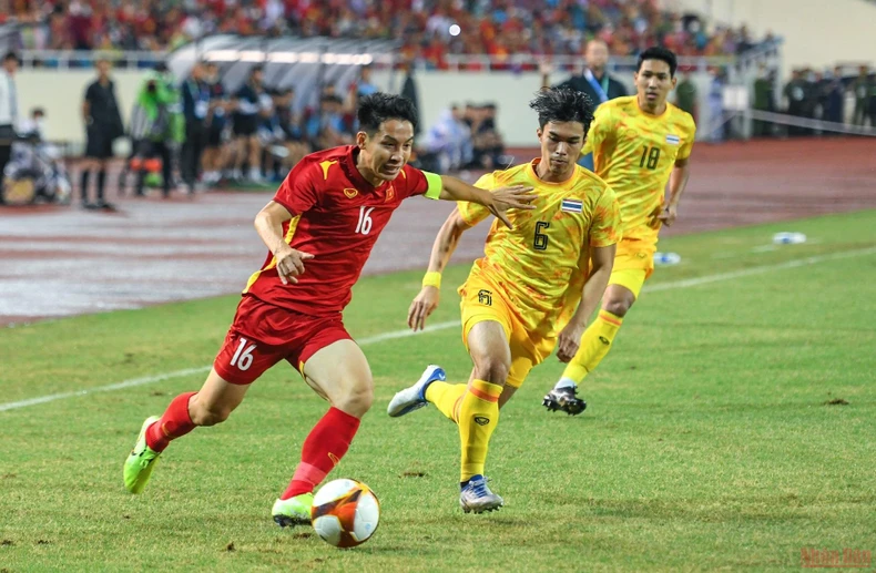Khoảnh khắc làm nên chiến thắng trong trận chung kết bóng đá nam SEA Games 31 -0