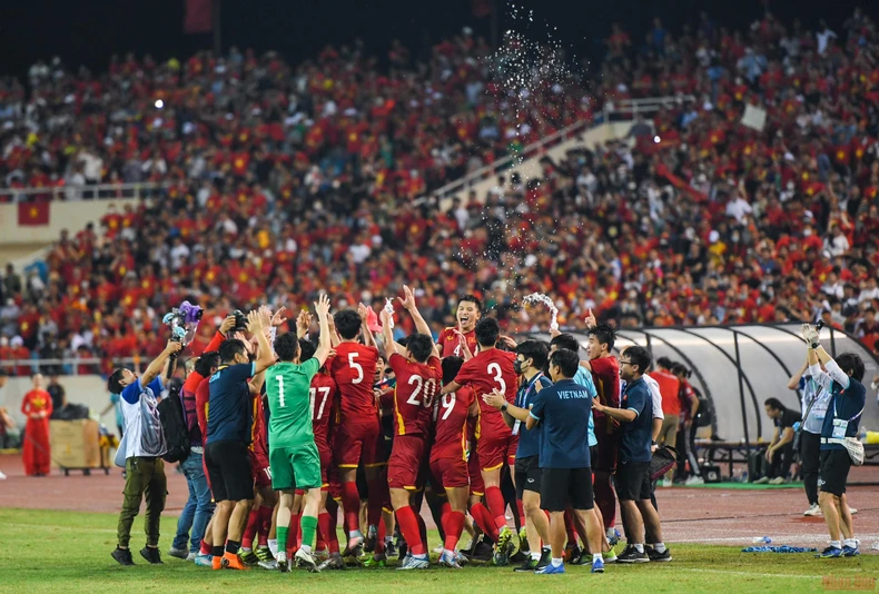 Khoảnh khắc làm nên chiến thắng trong trận chung kết bóng đá nam SEA Games 31 -1