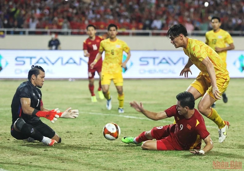 Khoảnh khắc làm nên chiến thắng trong trận chung kết bóng đá nam SEA Games 31 -0
