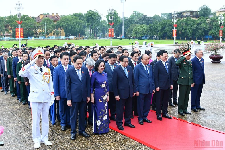 Khai mạc trọng thể Kỳ họp thứ 3, Quốc hội khóa XV -0