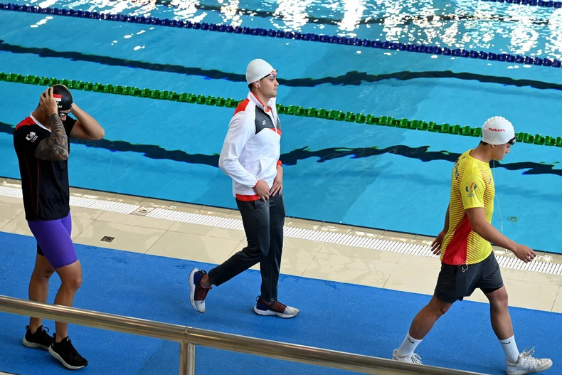 Nhà vô địch Olympic gặp khó ở đường đua xanh SEA Games -0