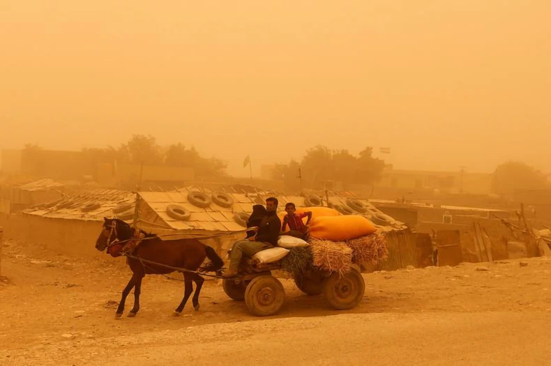 Bão cát Iraq -1