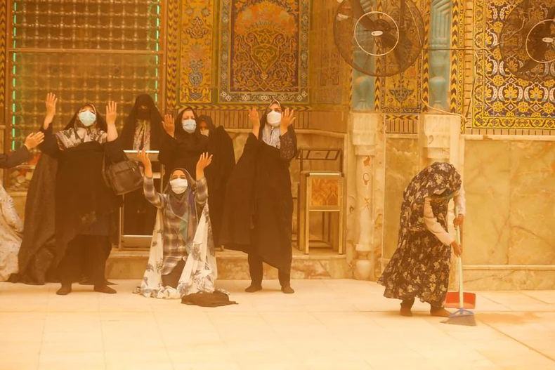 Bão cát Iraq -2
