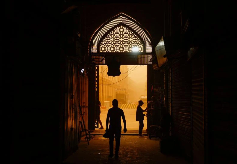 Bão cát Iraq -4