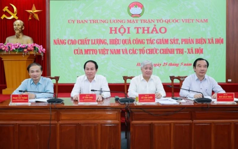 Khẳng định ý nghĩa quan trọng của giám sát và phản biện xã hội -0