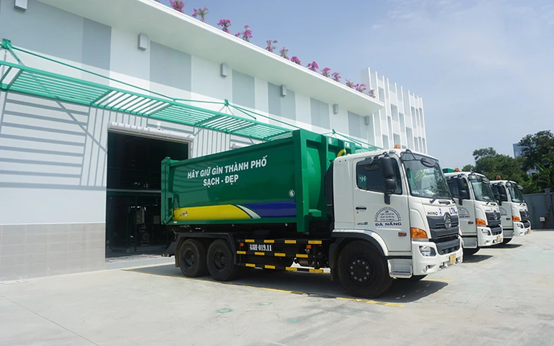 Đà Nẵng đưa vào vận hành thử nghiệm trạm trung chuyển rác thải hiện đại -0