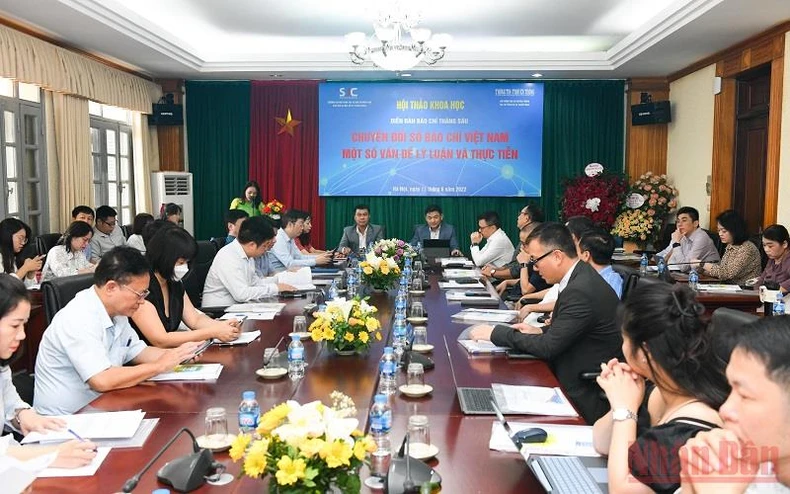 Chuyển đổi số báo chí Việt Nam - Những vấn đề lý luận và thực tiễn -0