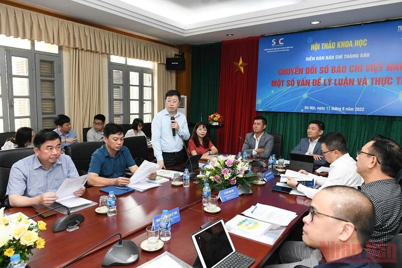 Chuyển đổi số báo chí Việt Nam - Những vấn đề lý luận và thực tiễn -0