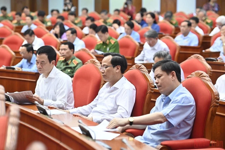 Hội nghị Bộ Chính trị về xây dựng lực lượng Công an nhân dân -0