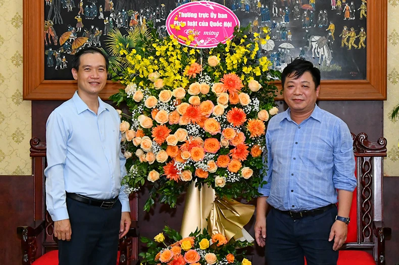 Các bộ, ngành, cơ quan, đơn vị chúc mừng Báo Nhân Dân nhân ngày 21/6 -0