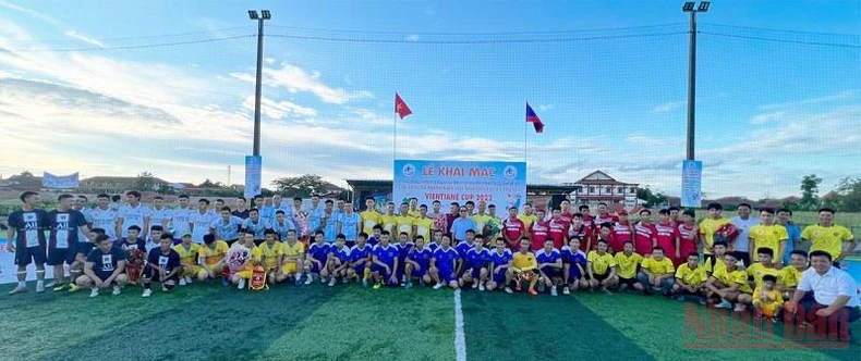 Khai mạc giải bóng đá thanh niên Việt Nam tại Lào lần thứ 8 -0