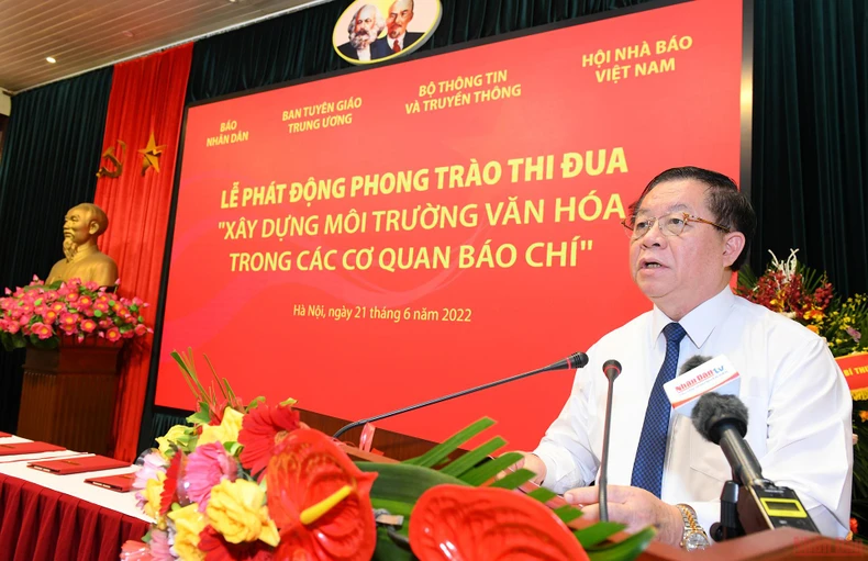 Phát động phong trào thi đua “Xây dựng môi trường văn hóa trong các cơ quan báo chí” -0