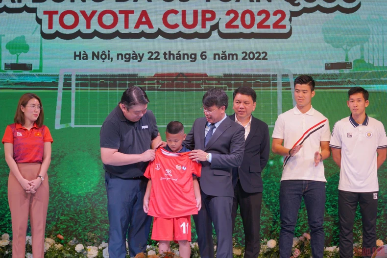 16 đội bóng nhí tham dự Giải U9 toàn quốc Toyota Cup 2022 -0