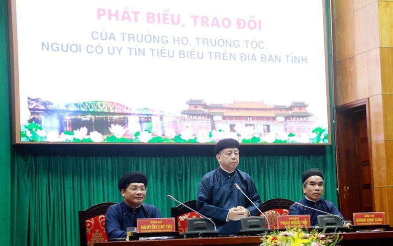 Phát huy vai trò trưởng họ, trưởng tộc, người có uy tín trong xây dựng nông thôn mới -0