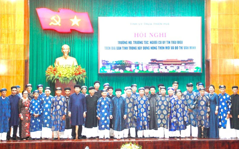 Phát huy vai trò trưởng họ, trưởng tộc, người có uy tín trong xây dựng nông thôn mới -0
