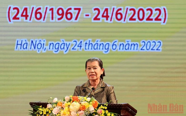 Kỷ niệm trọng thể 55 năm Ngày thiết lập quan hệ ngoại giao Việt Nam-Campuchia -0