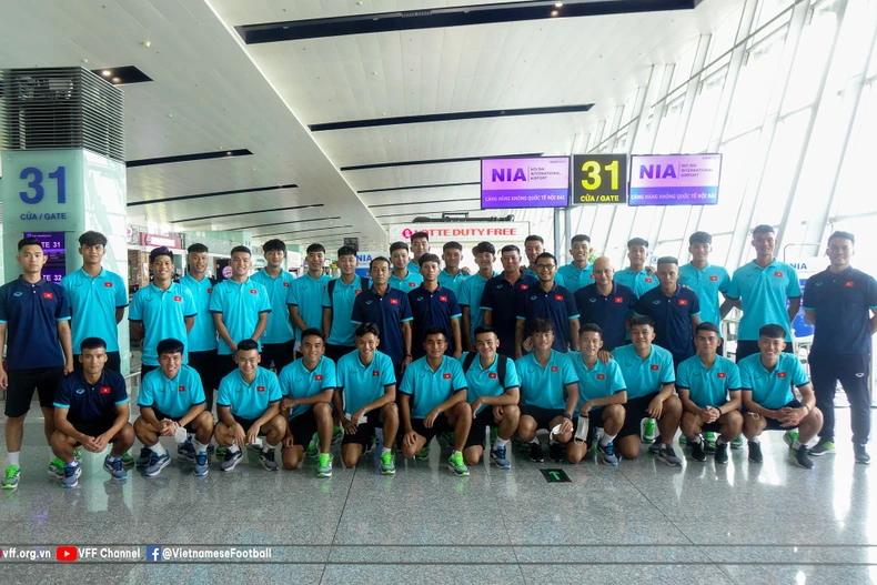U19 Việt Nam lên đường sang Indonesia tranh tài Giải vô địch U19 Đông Nam Á 2022 -1